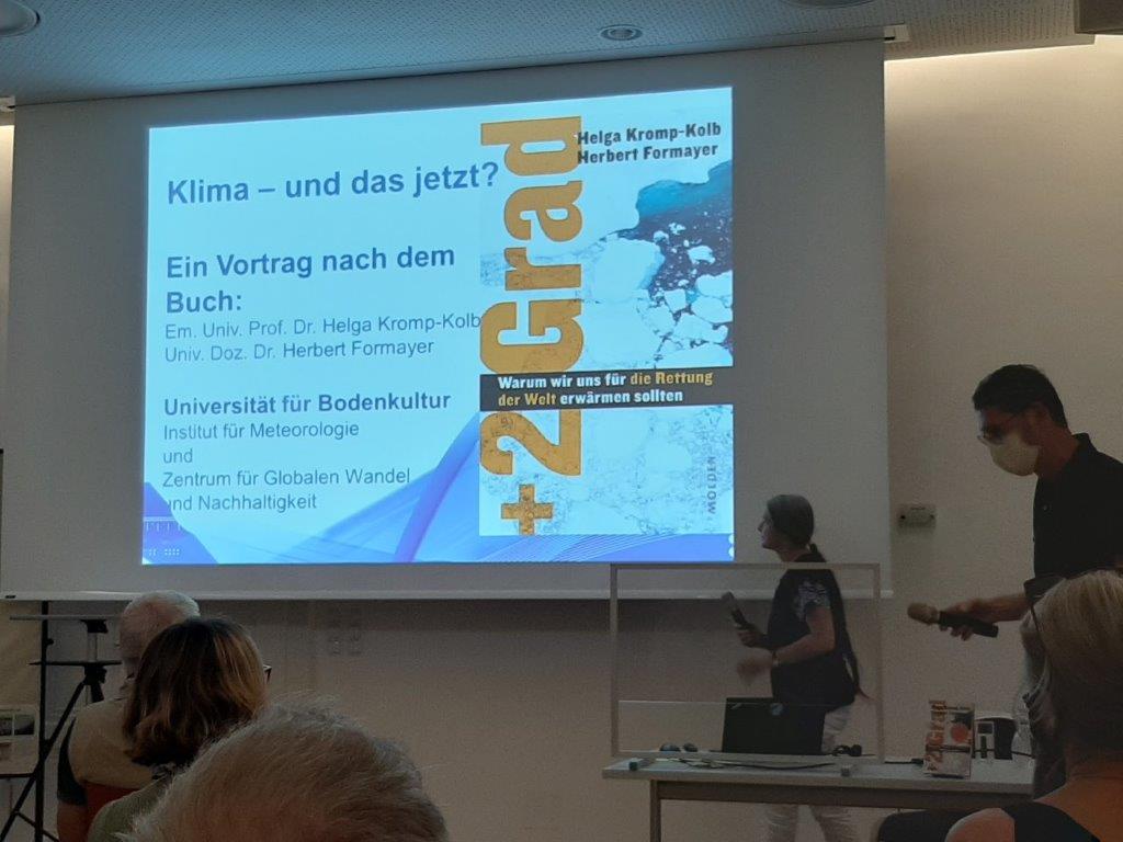 Lesung Klimaforschung gibt Auskunft